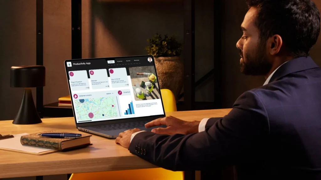 Microsoft Power Apps voorbeeld